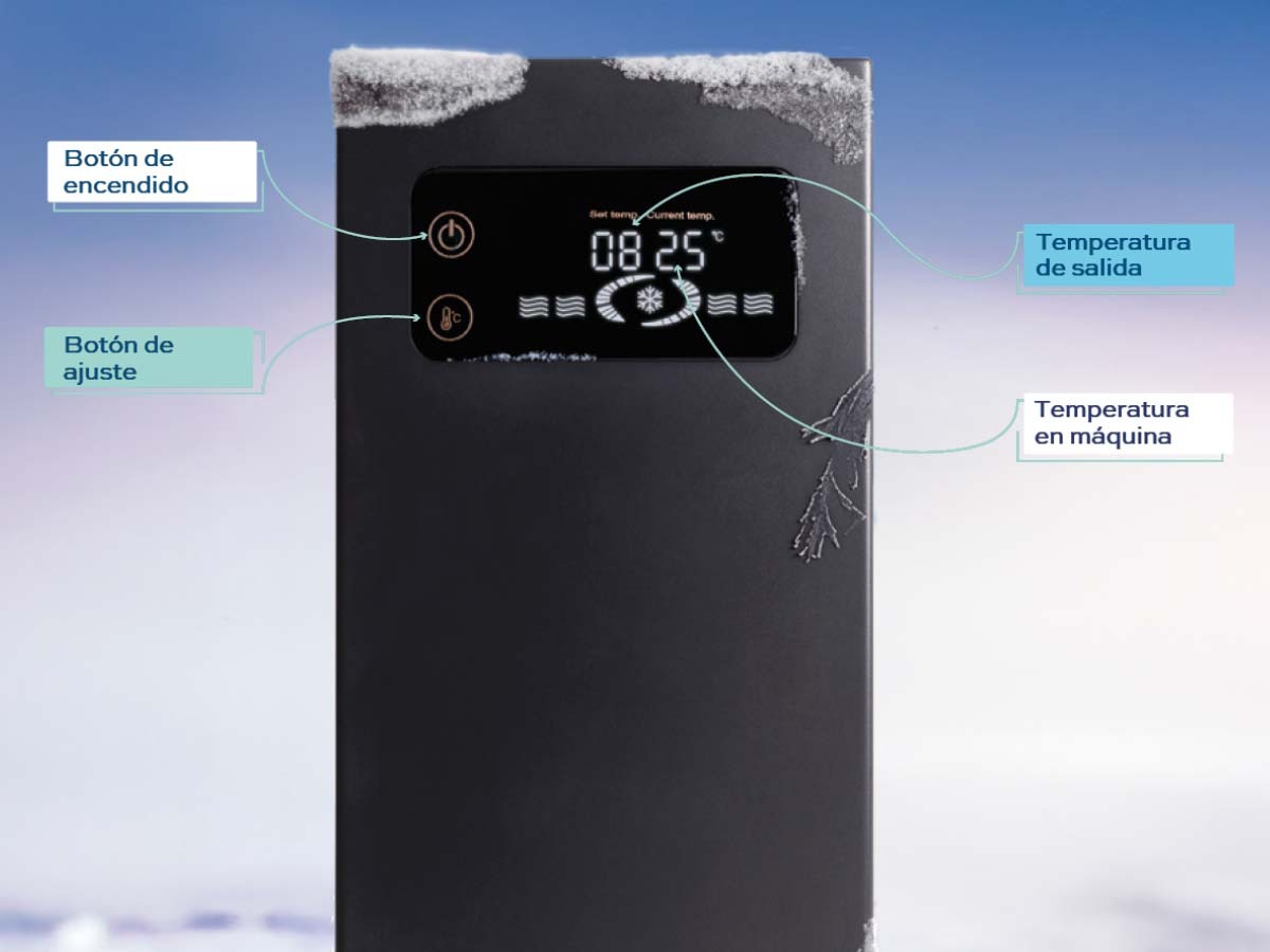 Enfriador ICEBOX - Pantalla Digital